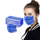 Маски для защиты от вирусов коробка одноразовых масок с дышащими синими масками маска Enfant Lavable Mascarilla
