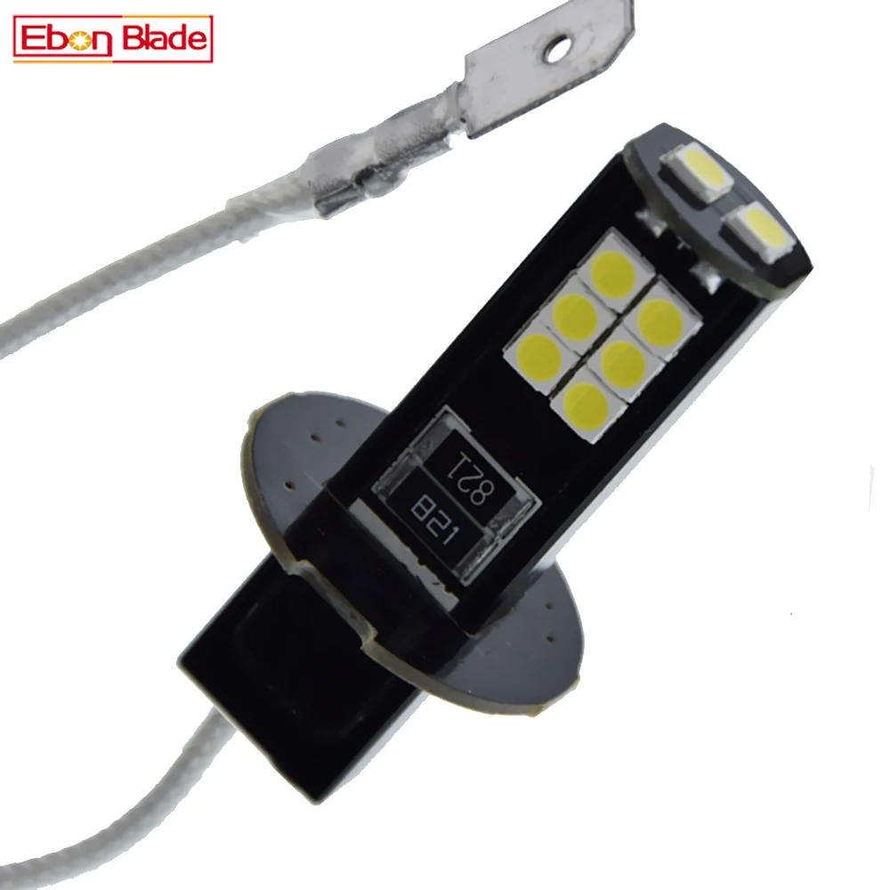 1 шт. H3 светодиодный ная лампа 2835 14SMD PK22S автомобильный вилочный погрузчик маячок