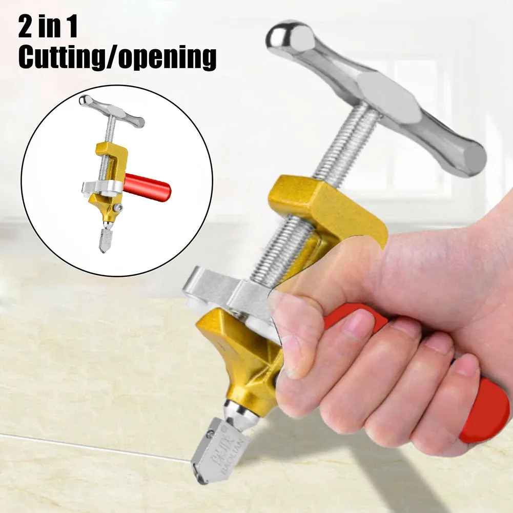 

Cutting Glass Tiles Cutting Machine Glass Cutter Glass 1 Set Aluminum Alloy