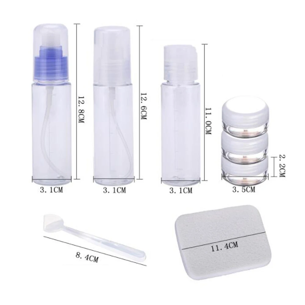 Мыльница коробка Профессиональный портативный прозрачный дорожный флакон для