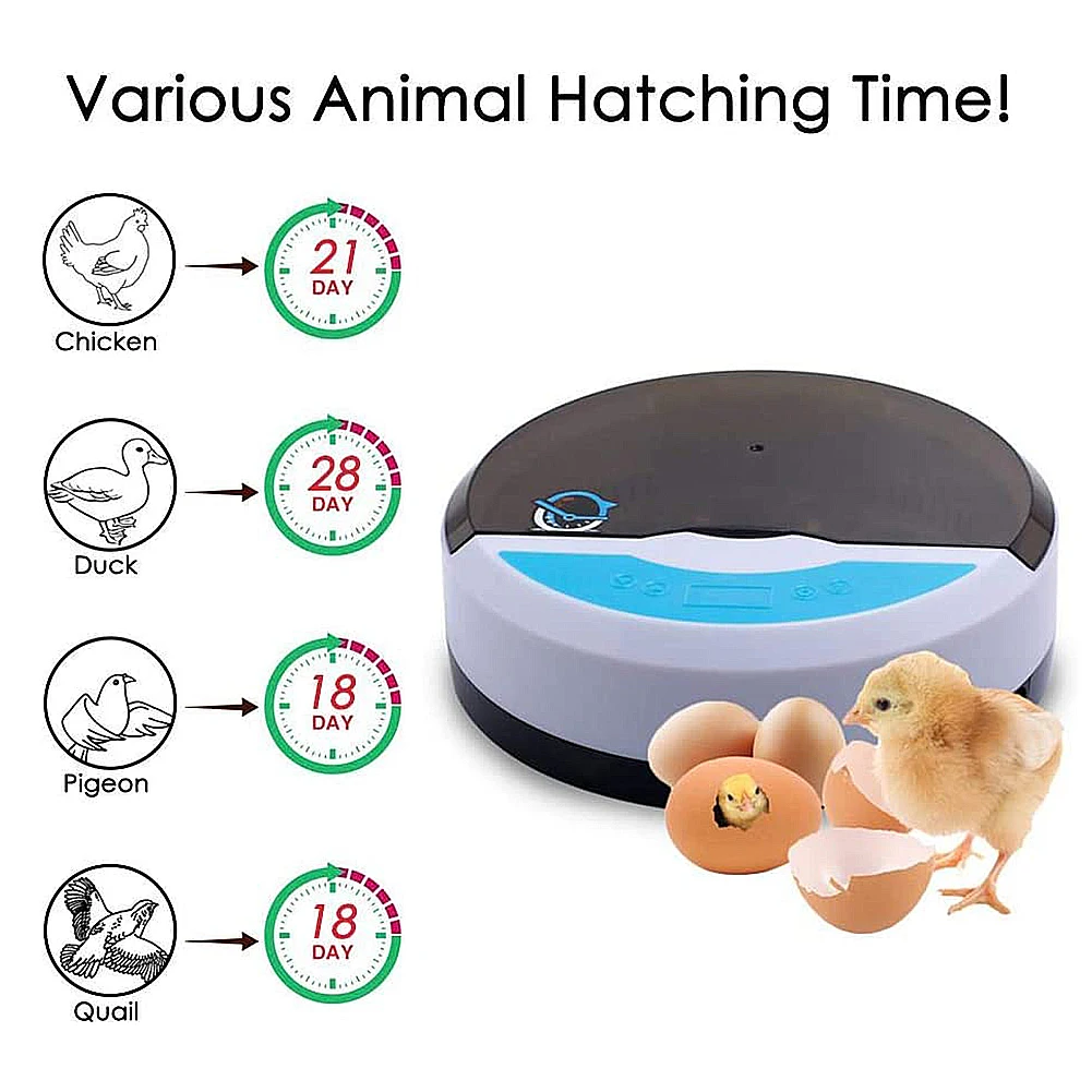 Автоматический инкубатор для яиц Брудер 7 маленького размера 220 В 110 перепелов
