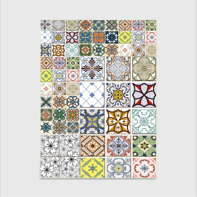 Европейский этнический ковер с геометрическим рисунком для гостиной спальни