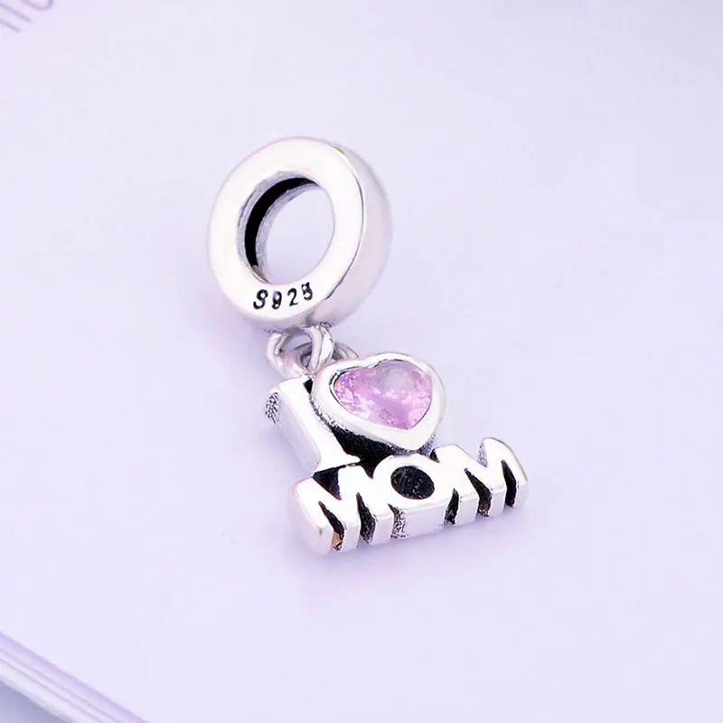 Женское серебряное розовое циркониевое стандартное Оригинальное украшение