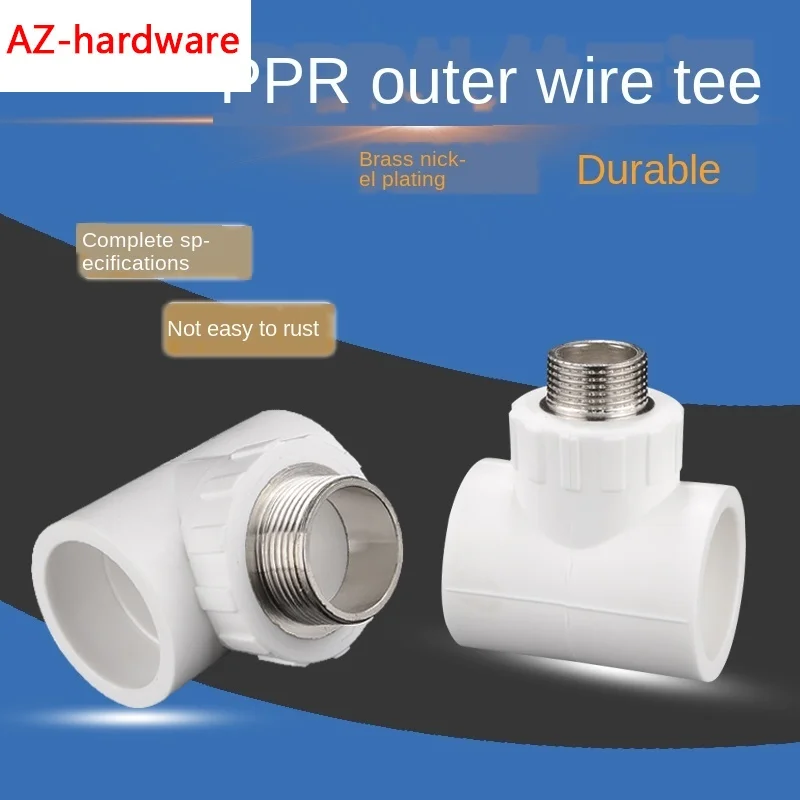 

Pipe Fittings 50/63PPR Outer wire teeth Tee reducer reducer 1/2 IN 3/4 IN 1 1N 1.2IN 1.5IN 2IN ppr fittings