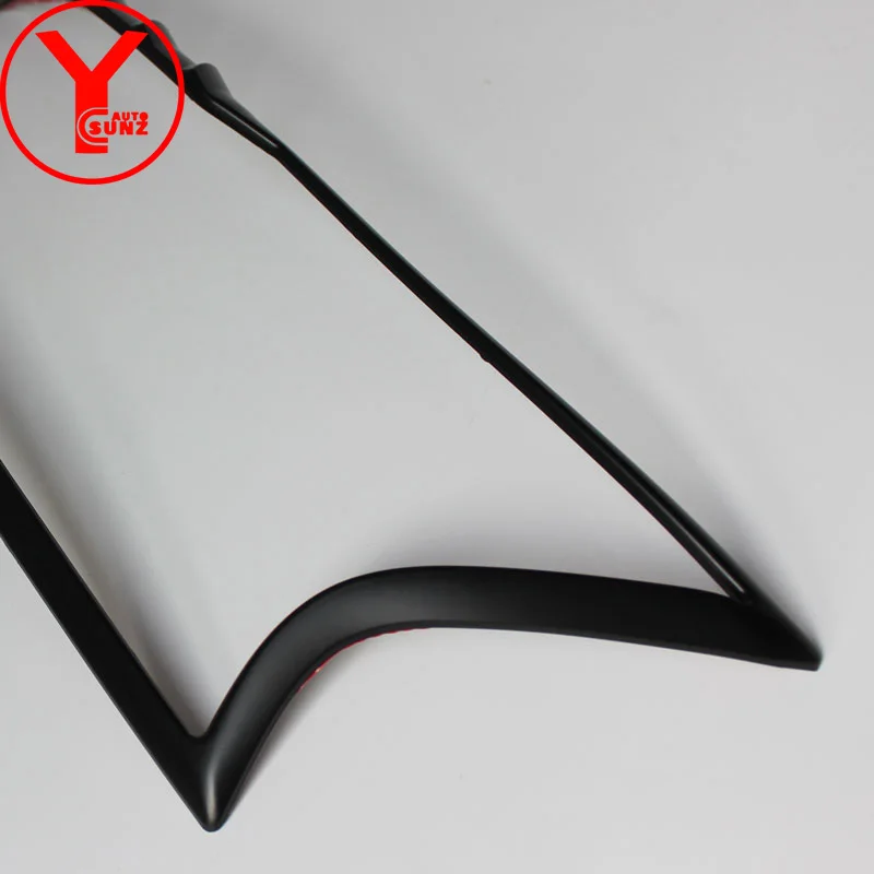 YCSUNZ ABS черные накладки на передние фары автомобильные запчасти аксессуары для Ford