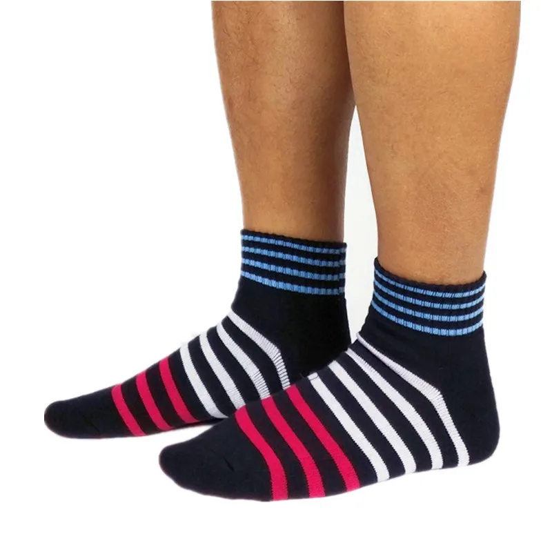 Комплект мужских цветных полосатых носков 2 пары | Мужская одежда