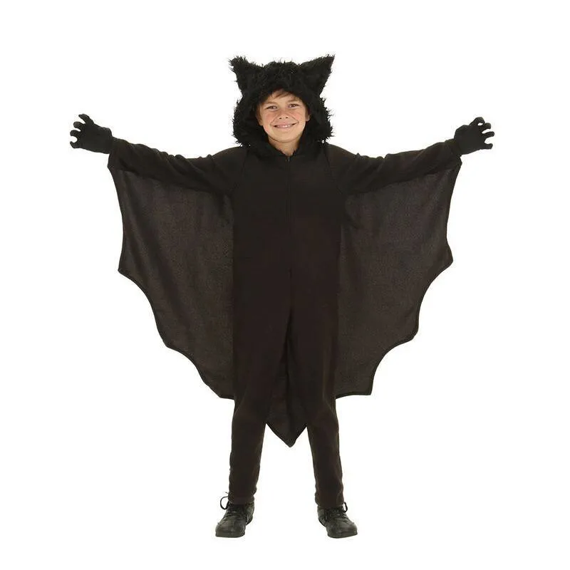 

Halloween Black Evil Vampire Devil Costume Role Playing Parent-Child Bat Costume Bar Party Clothes