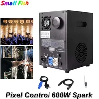 600w cold spark firework machine for wedding celebration dmx and remote control spark fountain sparkular machine for dj stage