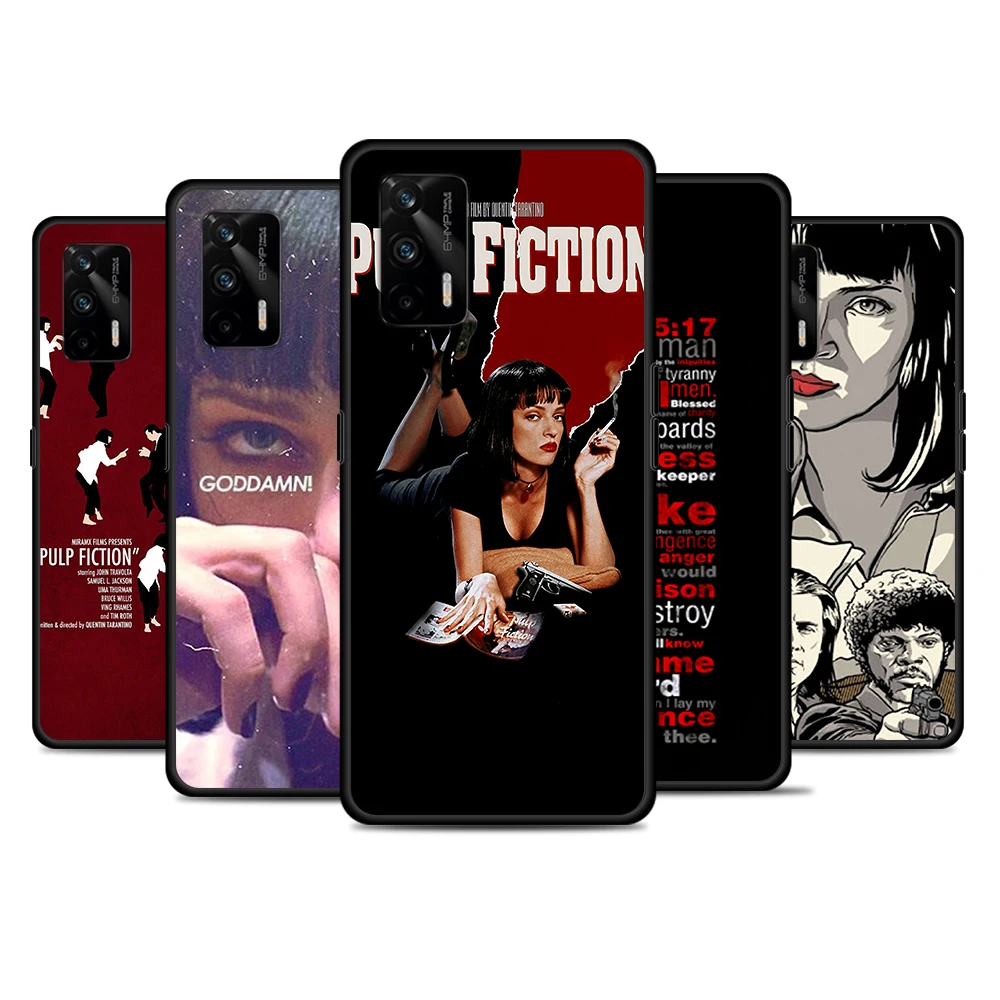 

Pulp Fiction For Realme 8 GT Neo Neo2 Edition Explorer Master Q3 Pro Narzo30 C21 C20 C11 Phone Case Coque