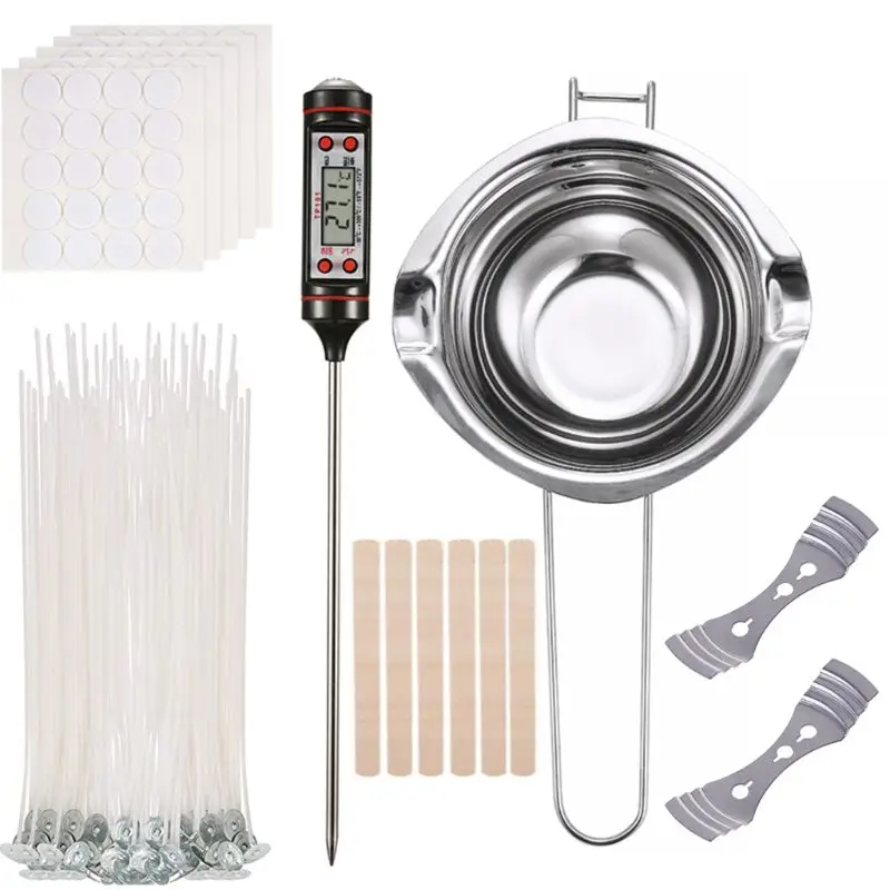 

DIY Candle Crafting Tool Kit,DIY Candles Craft Tools Candle Wick Candle Making T QX2E