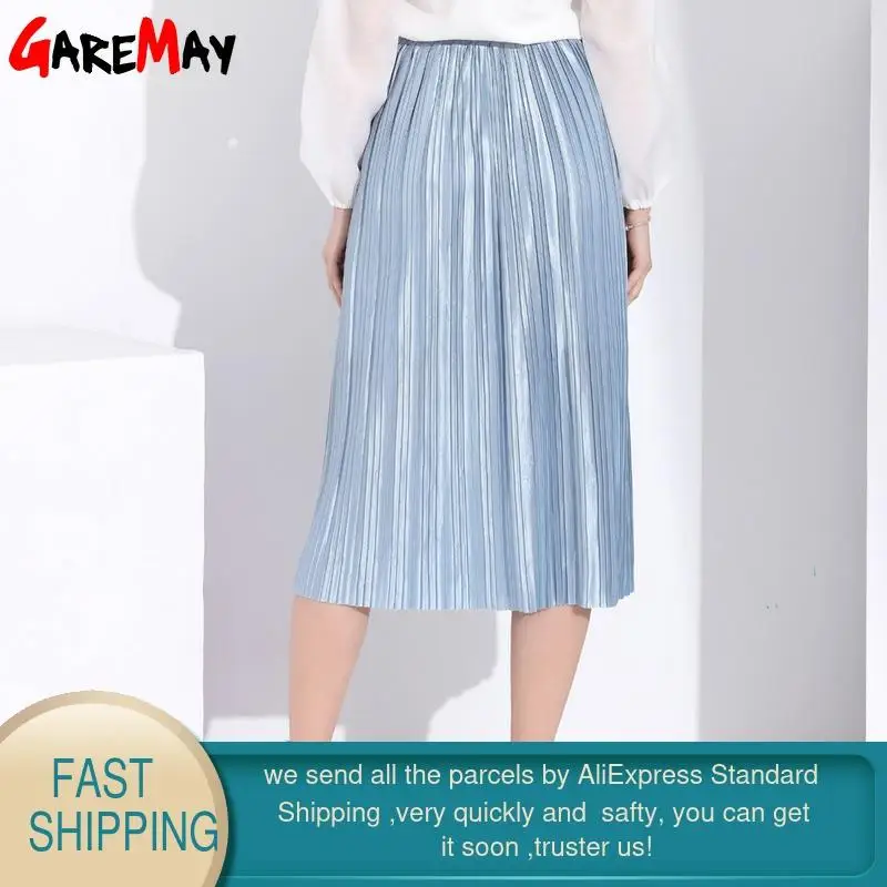 Летние женские юбки длинные для женщин элегантные с высокой талией