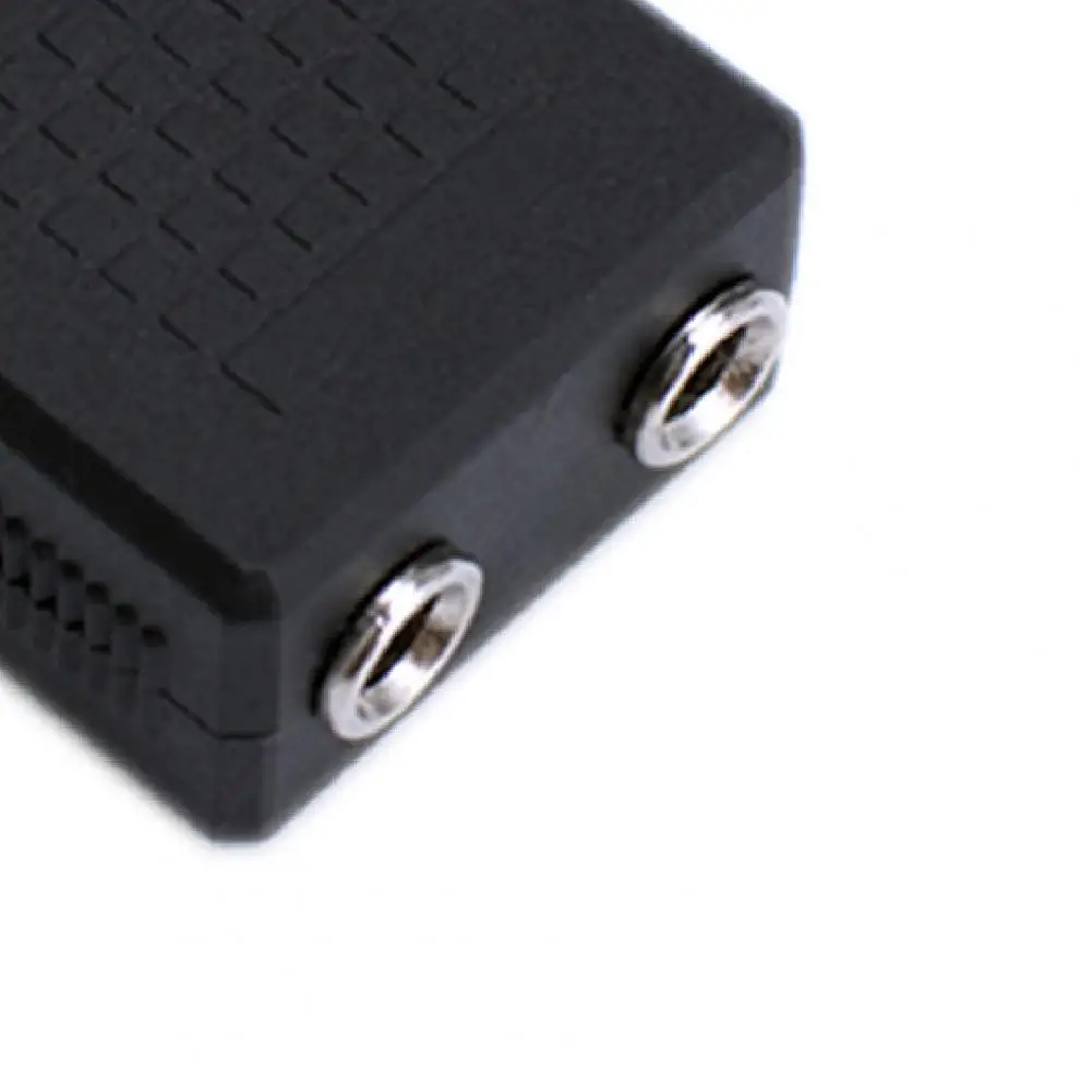 

3.5mm Couple Earphone Adapter Plug Two Headphones Double Jack Audio Converter for MP3 MP4 Microphone Headset music shared