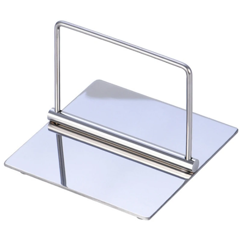 Квадратный толстый креативный держатель для бумажных полотенец из нержавеющей