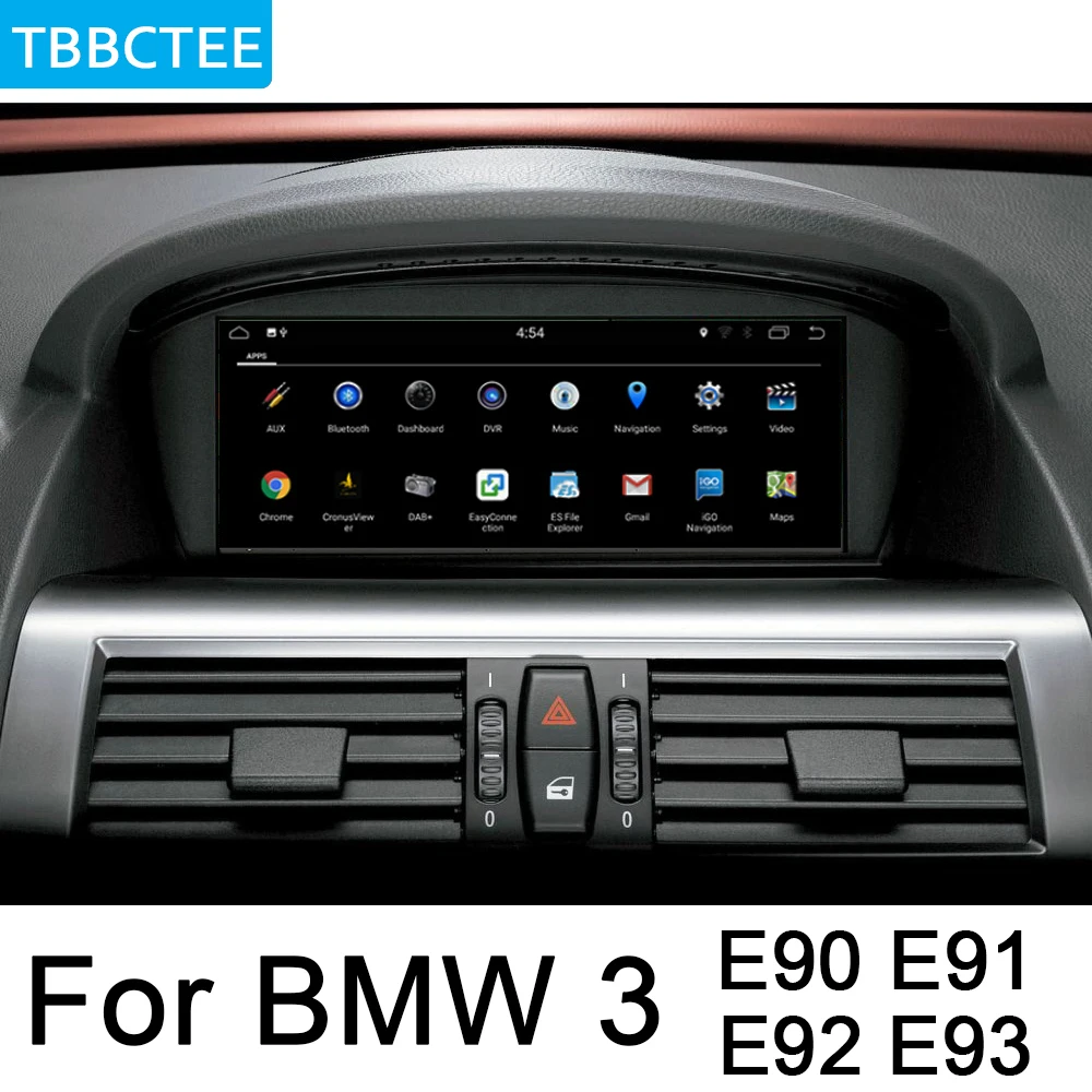 Для BMW 3 E90 E91 E92 2008 ~ 2012 CIC Android автомобильный Радио GPS мультимедийный плеер WIFI экран BT