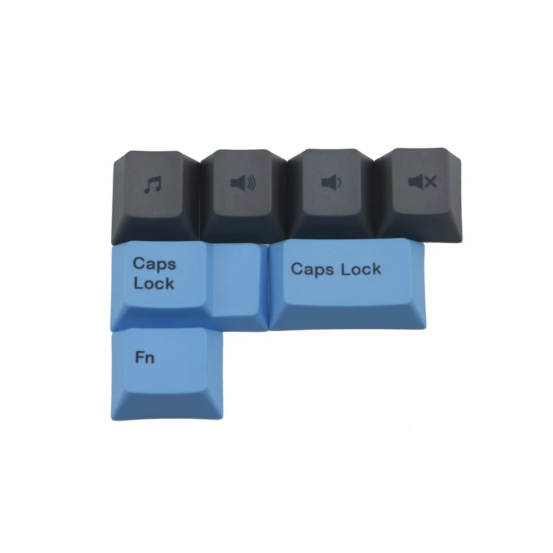 OEM профильные колпачки для клавиш с сублимационной печатью подсветка PBT