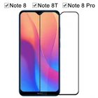 Для redmi note 8 закаленное стекло для Xiaomi redmi Note 8 Pro защитное стекло полное покрытие redmi note 8T Защитная пленка для экрана