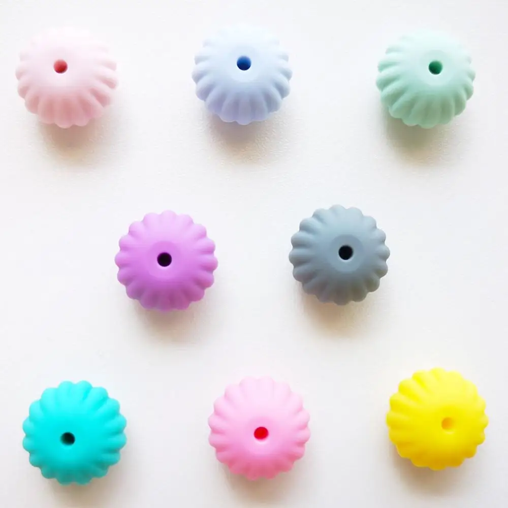 Силиконовая Тыква прорезыватель для зубов 100 шт. без БФА детская жевательная