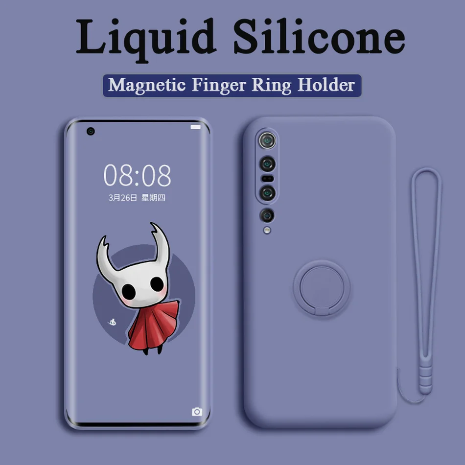 

Phone Case For Xiaomi Redmi Note 9 9S 10 8 7 Pro Max Case Silicone Cover For Xiaomi Redmi 9 K30 Pro Mi 11 10 Pro Magnetic Holder