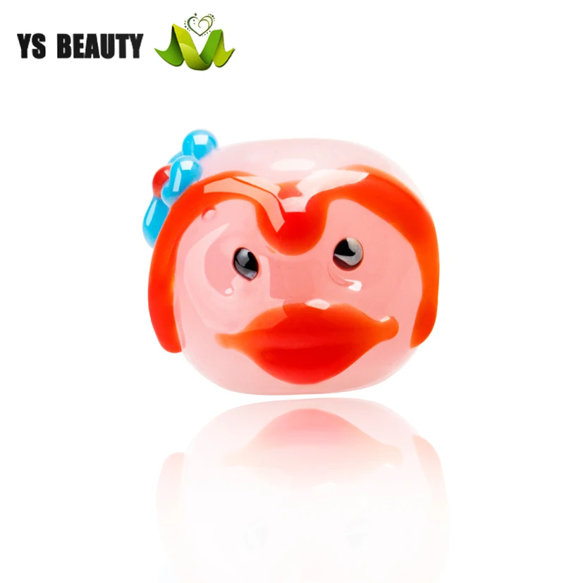 Кукольные стеклянные бусины с улыбающимся лицом японские бусины-нитки ювелирные