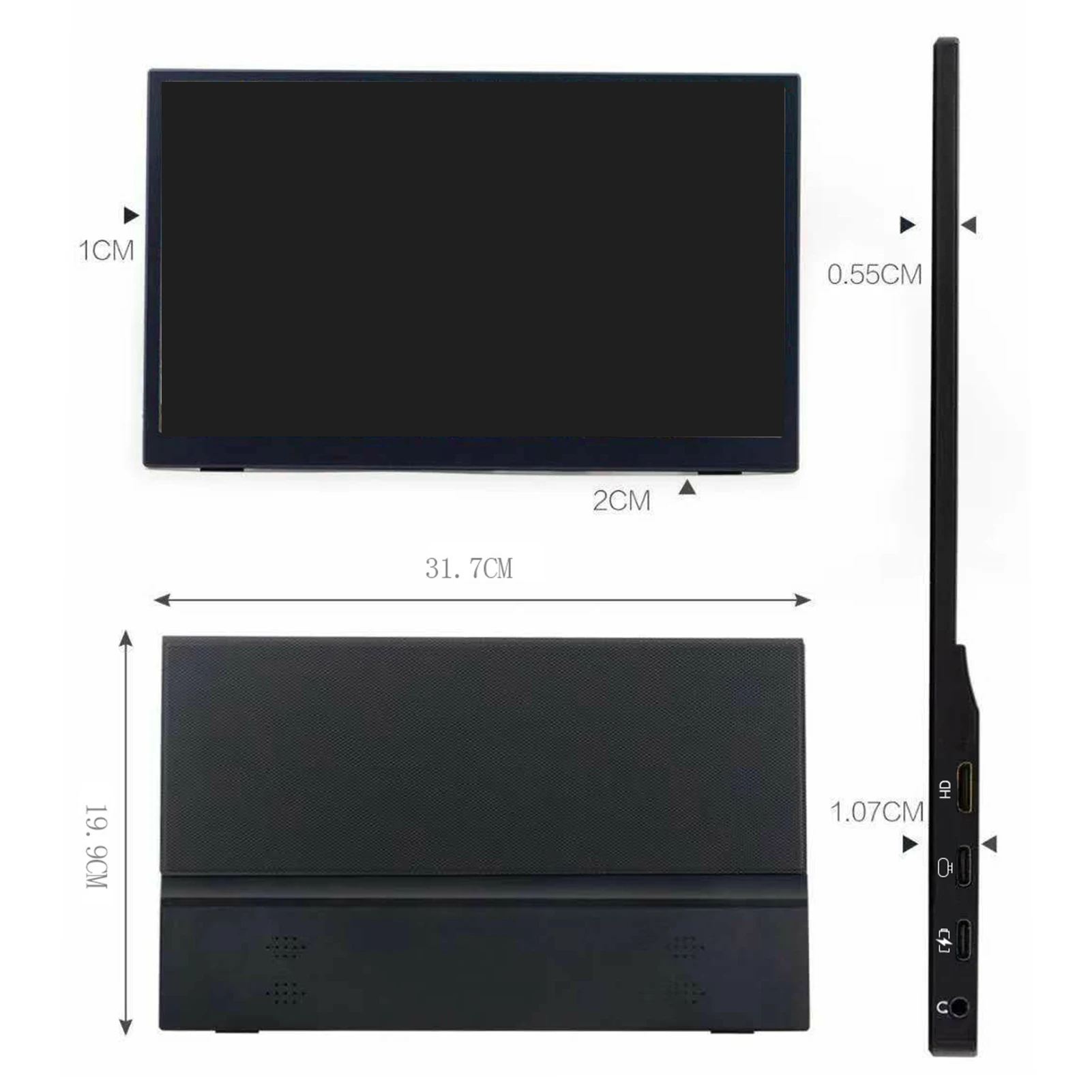 13 3 inch gaming monitor 1920x1080p full hd portable for expand switch mobile pc laptop ps4 xbox for huawei for emui free global shipping