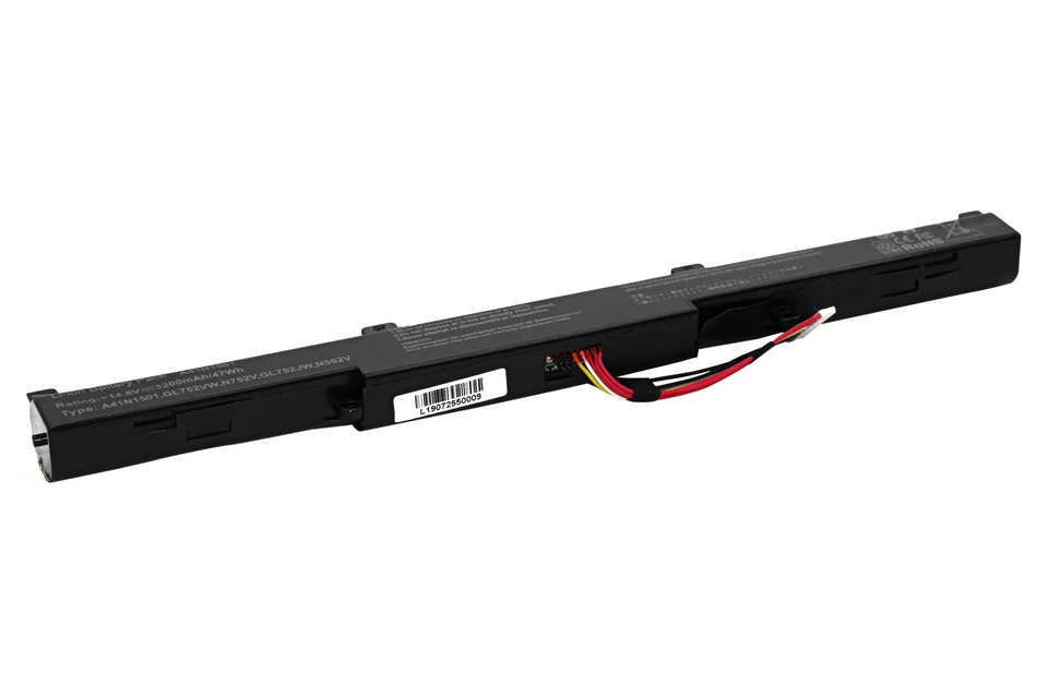 Golooloo 4 клетки Аккумулятор для ноутбука ASUS A41N1501 A41LK9H GL752 GL752V GL752VL GL752VLM GL752VW GL752VWM N552 N552V