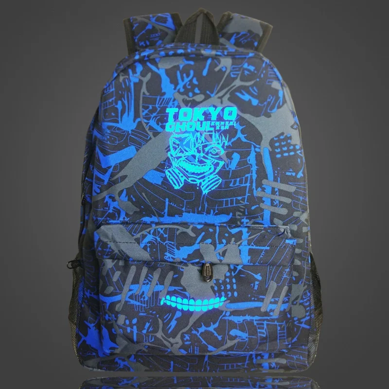Светящийся рюкзак с принтом из аниме Токийский Гуль 2018 повседневная