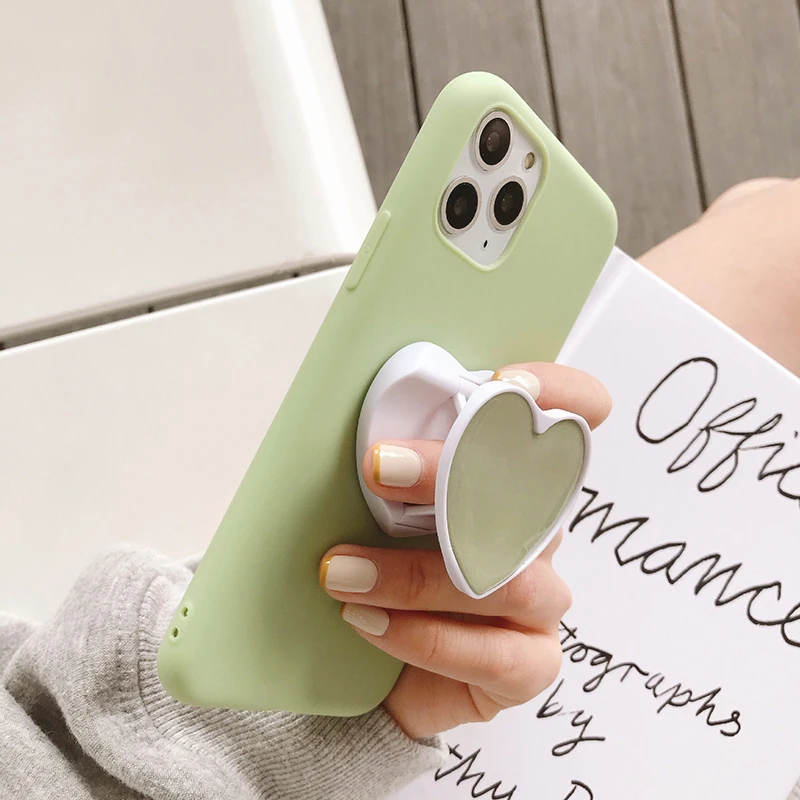 

Love Heart Expanding Phone Finger Ring Holder 3D Mobile Phone Table Stand Support for Xiaomi/Samsung/iPhone Bracket Phone Holder