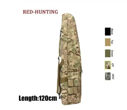 120cm ACU Airsoft gear тактический 120 см тяжелый пистолет скольжения коническая сумка для переноски винтовка Чехол сумка на плечо охотничий рюкзак сумки для охоты стрельба - Цвет: 120cm ACU