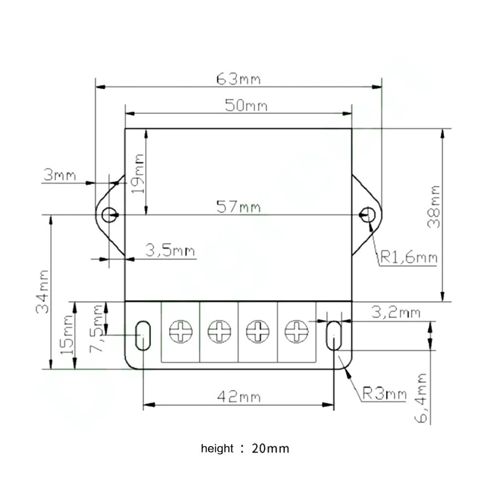 60 Вт 5A DC 12V 24V to 5V преобразователь трансформатора понижающий модуль напряжения
