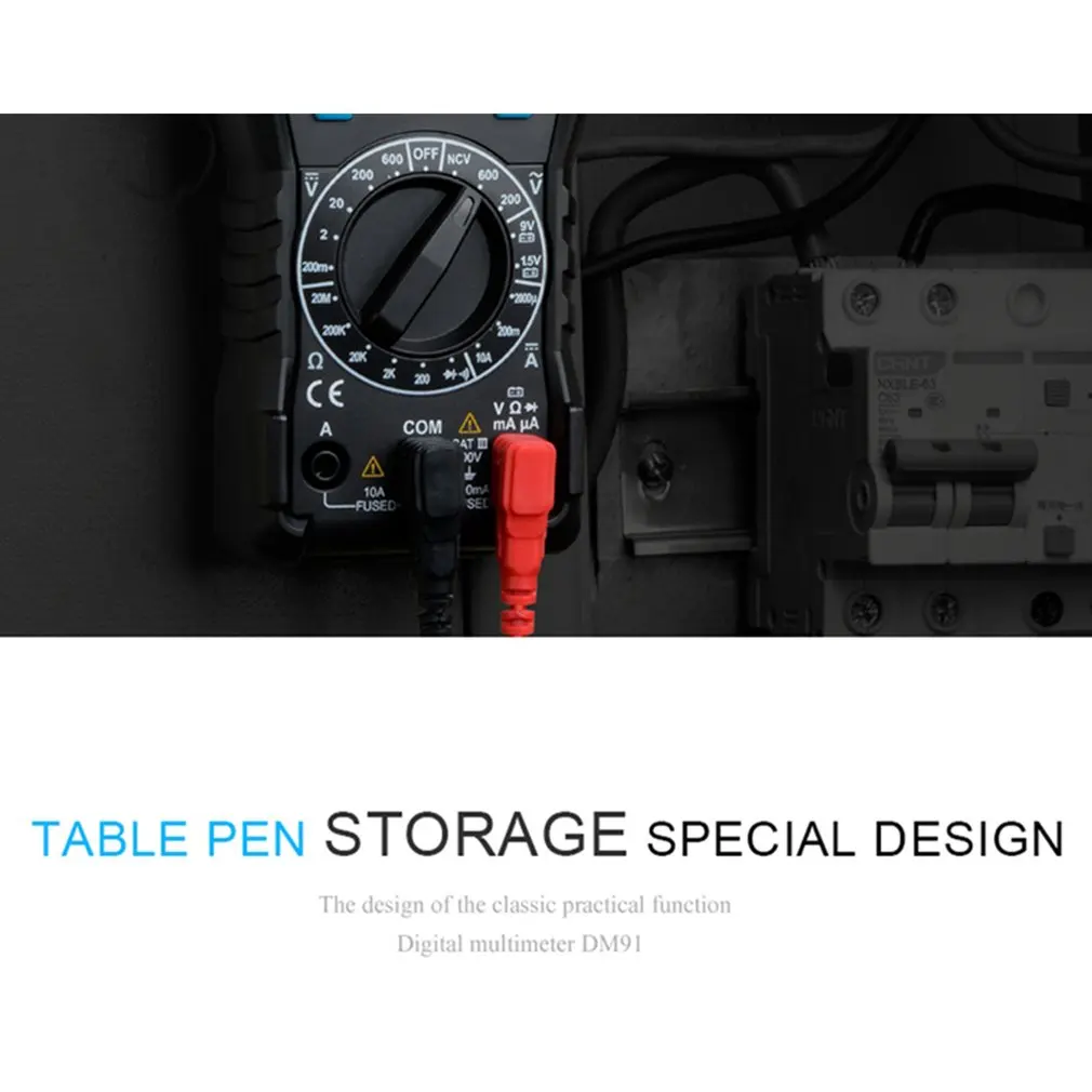 MESTEK DM91 Мини Портативный цифровой мультиметр 1999 отсчетов AC/DC Вольт Ампер Ом диод