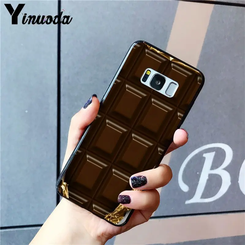 Yinuoda Wonka Bar с золотым билетом Alpen Золотой шоколадный чехол для телефона samsung Galaxy S10 Plus S10E S6 S7 S8 S9 S9Plus S10lite