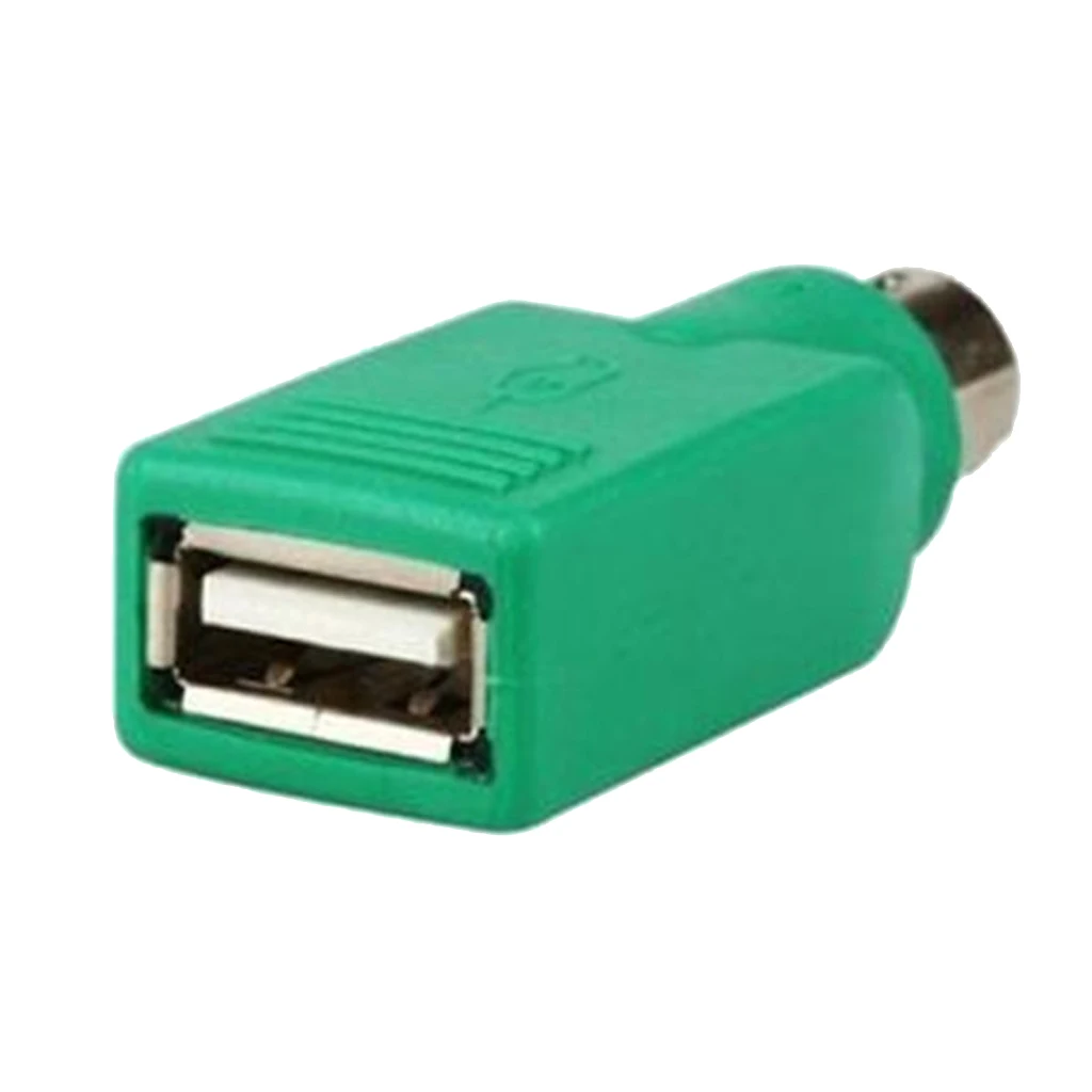 PS/2 Мужской к USB 2 0 Женский Порт адаптер конвертер для PS2 клавиатура мышь|USB-хабы| |