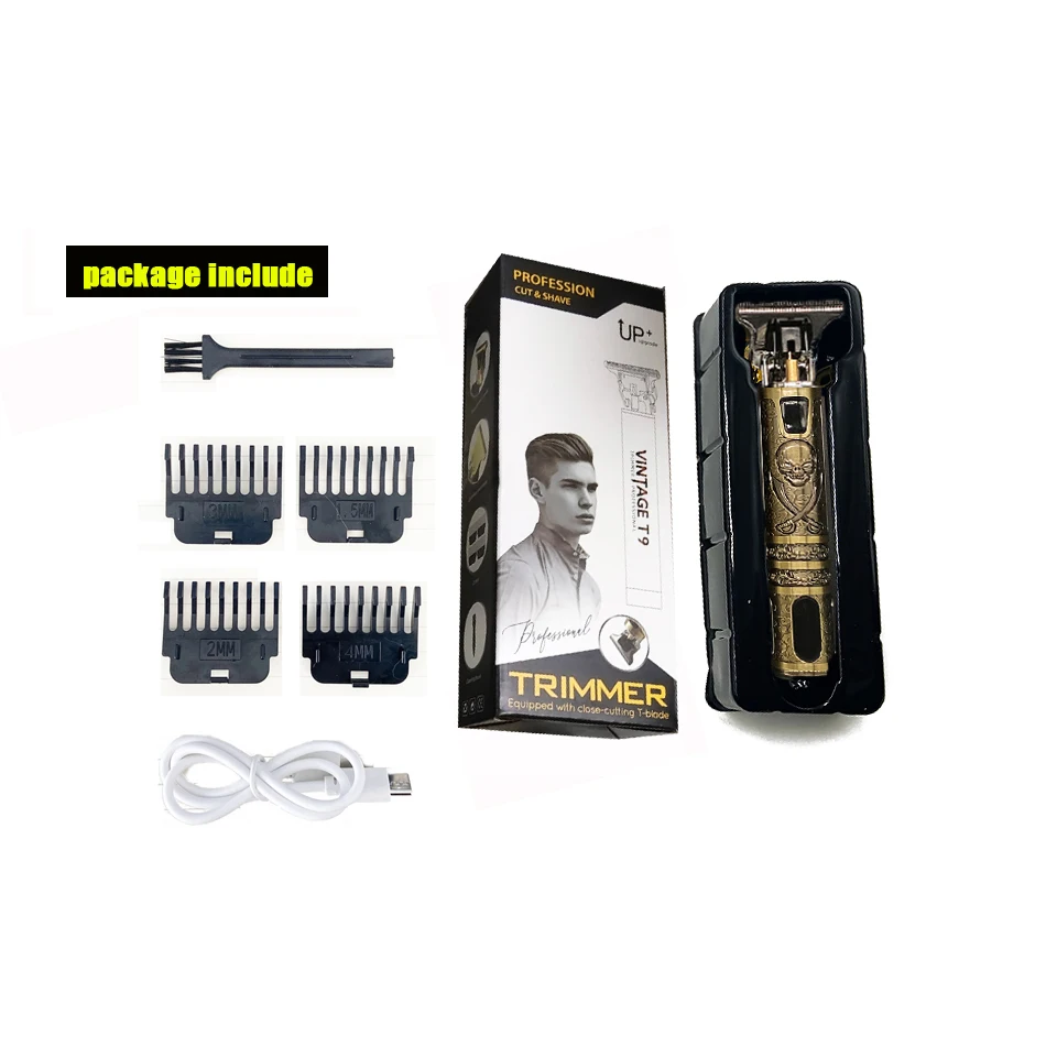 Триммер для бороды с жк экраном 2021 машинка стрижки волос беспроводная триммер