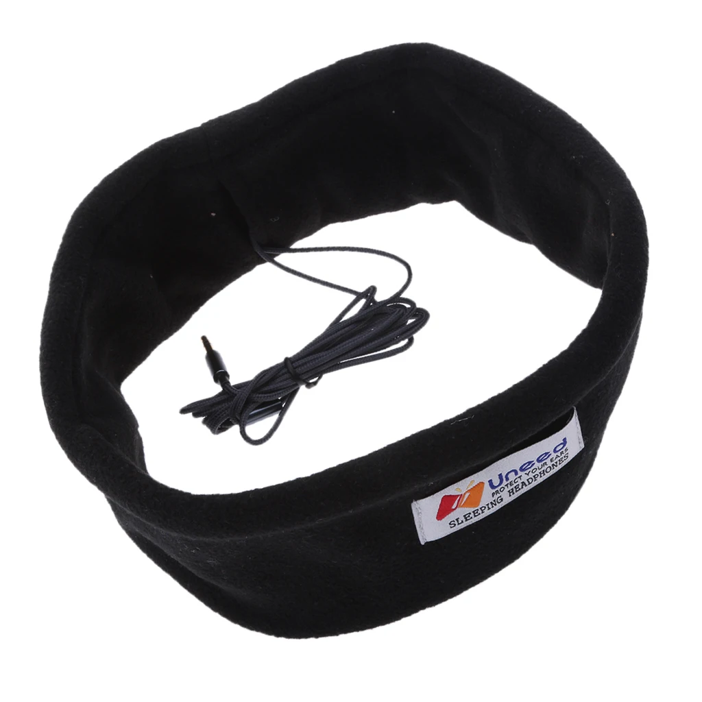 Мягкие удобные наушники с шумоподавлением проводная повязка для сна маска глаз