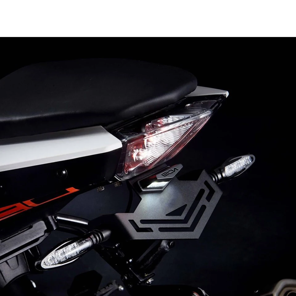 

Motorcycle accessories tail license plate frame license plate installation lamp For KTM DUKE 390 2018-2019 duke 390