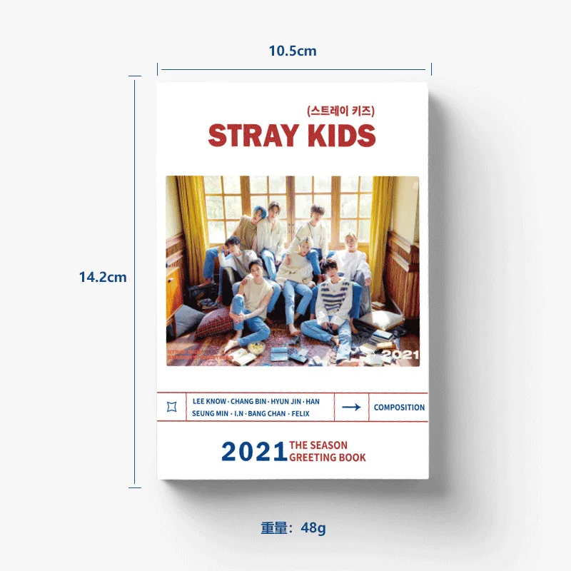 

2021 Kpop Stray kids Mini Photo album for fans gift collection K-pop straykids minibook