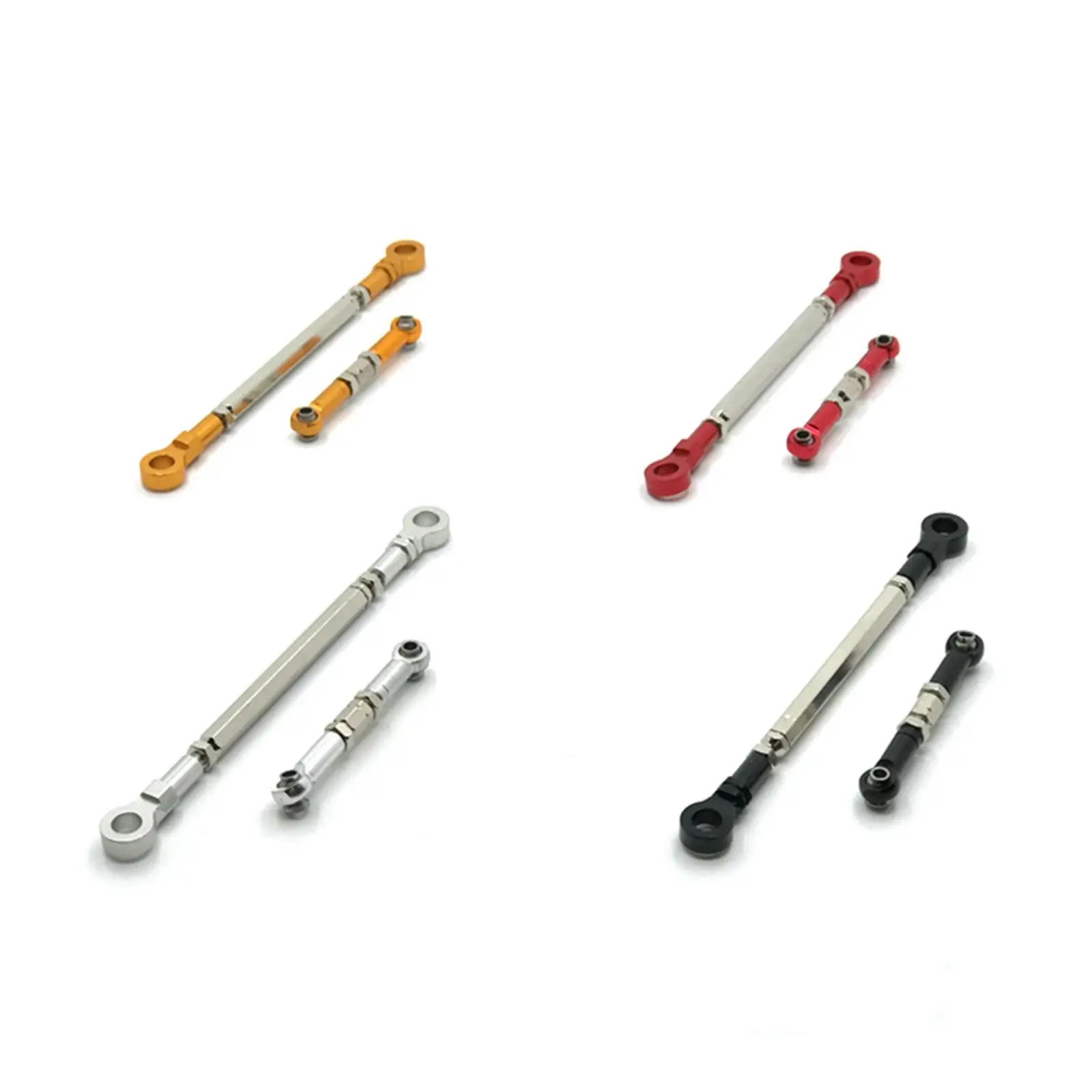 

Metal 1:10 Scale RC Car Replacement Accessory Steering Linkage for HB ZP1002 1:10 RC Model Car