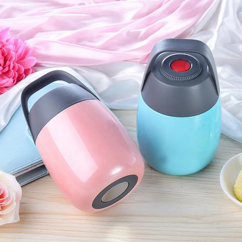 450 мл нержавеющая сталь тушеный стакан с двойными стенками еда каша