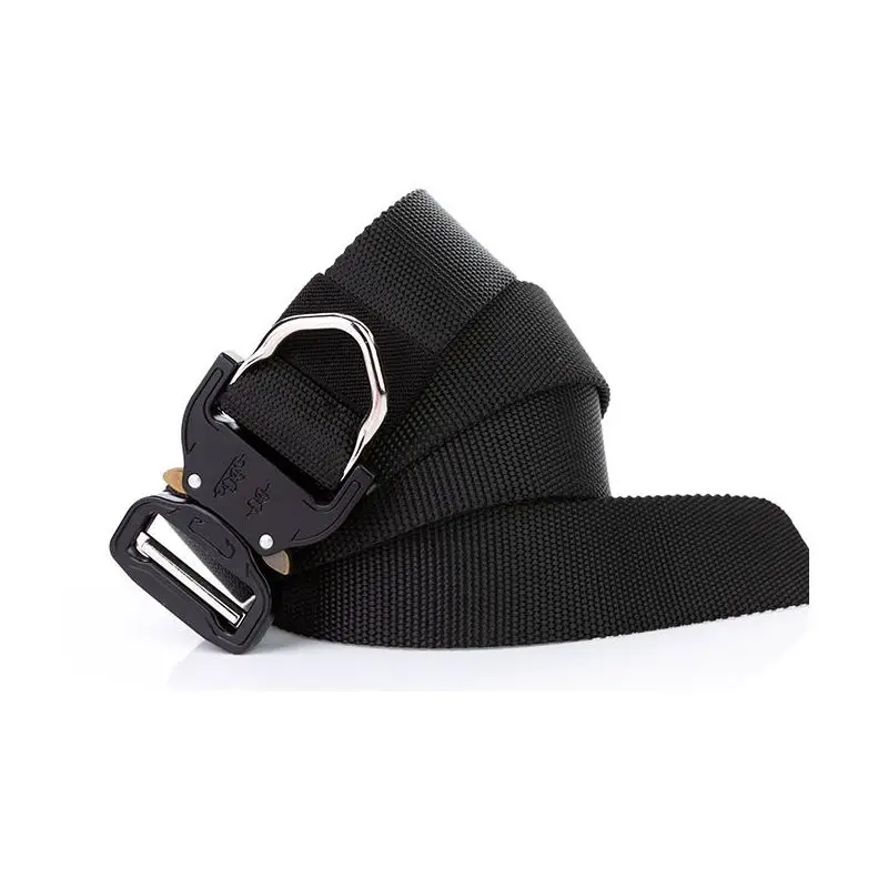 Ремень мужской Тактический Нейлоновый ремень для военных тренировок спорта на