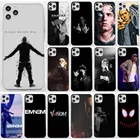 Прозрачный чехол Eminem для iPhone 12 11 Pro Max 12 Mini X XR XS 8 7 6S 6 Plus SE 2020 5 5S, задняя крышка