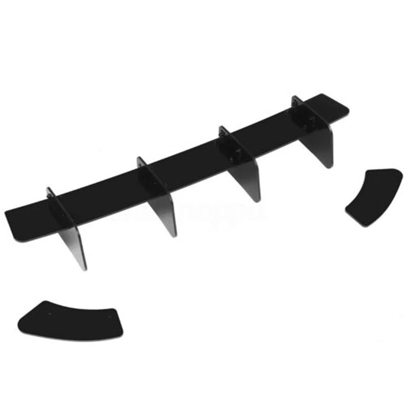 ABS Car Rear Bumper Lip Diffuser &amp Side Splitters Protection Spoiler For Volkswagen Golf 7.5 GTI Styling Black | Автомобили и