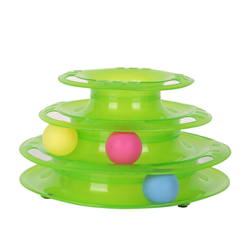 Многослойные уровни игрушки для кошек башня трек диск кошка интеллект