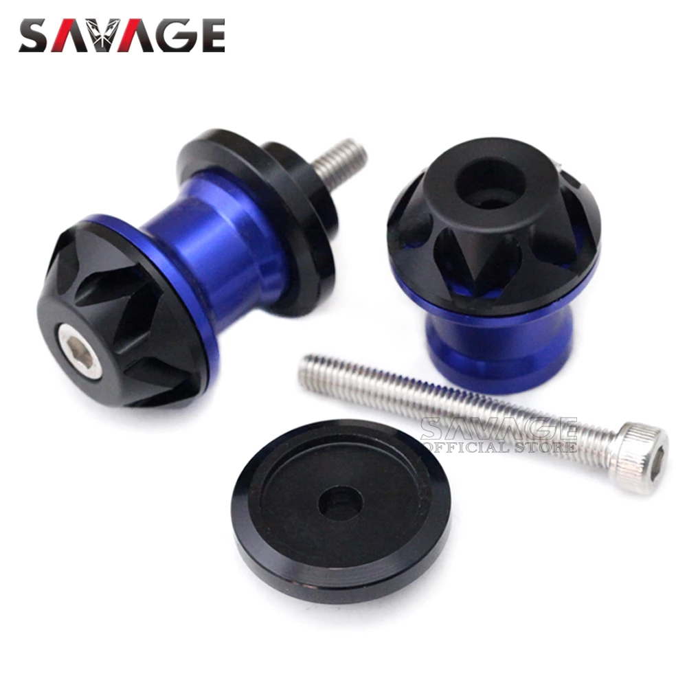 Swingarm Spools Slider For YAMAHA YZF R1/S/M R6 R25 R3 MT25 MT03 FZ1 FZ6 N/S/R Motorcycle Accessories CNC Stand Screws 6mm | Автомобили и