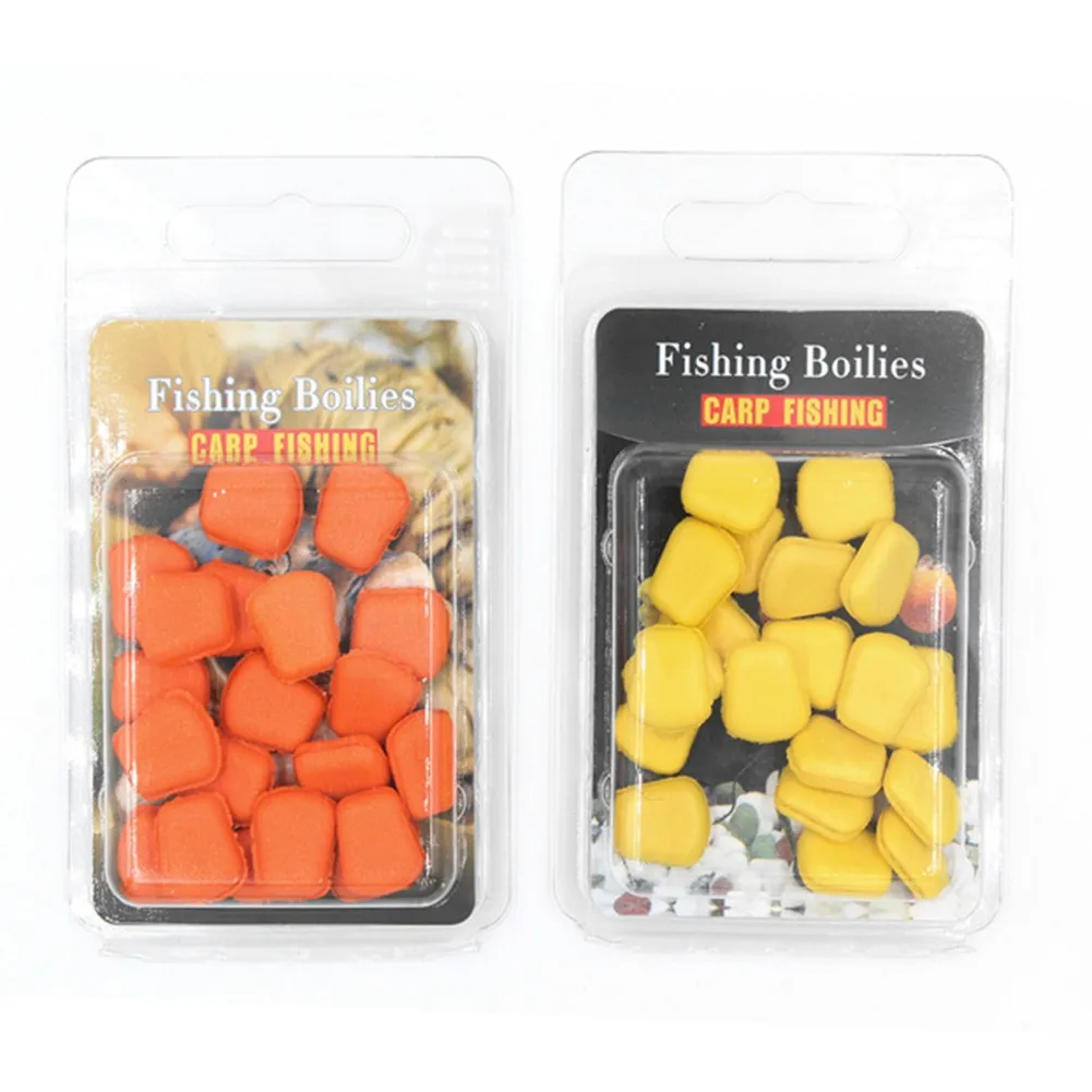 

20/30/50pcs/pack Carp Fishing Boat Popcorn Sweetness Highly Simulated 3D Buoyancy Corn Kernels 2 Colors Float Bait Pellet Bait