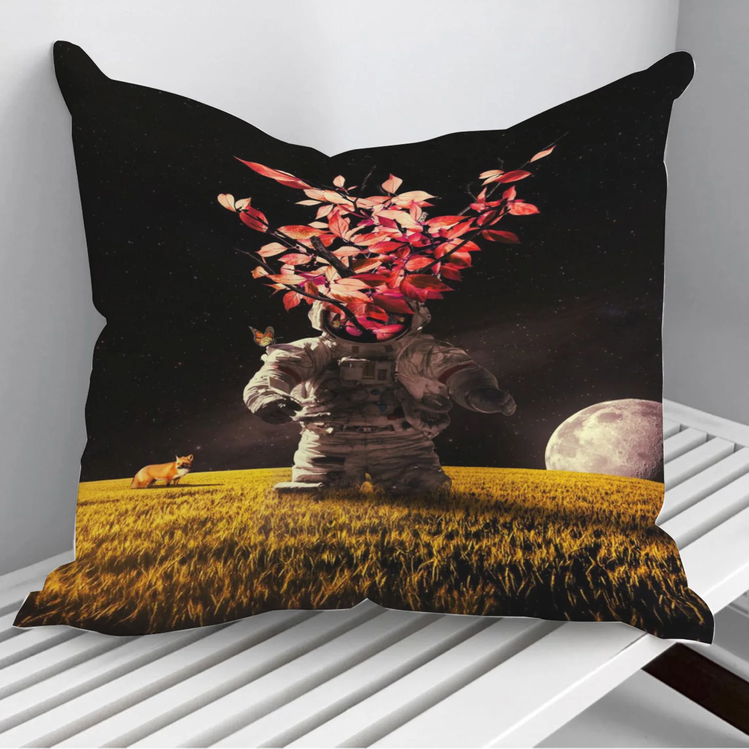 

Autumn Sprout Throw Pillows Cushion Cover On Sofa Home Decor 45*45cm 40*40cm Gift Pillowcase Cojines Dropshipping