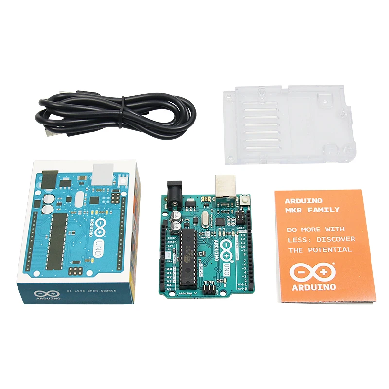 Arduino Uno R3 макетная плата Оригинальная итальянская импортная английская версия Avr