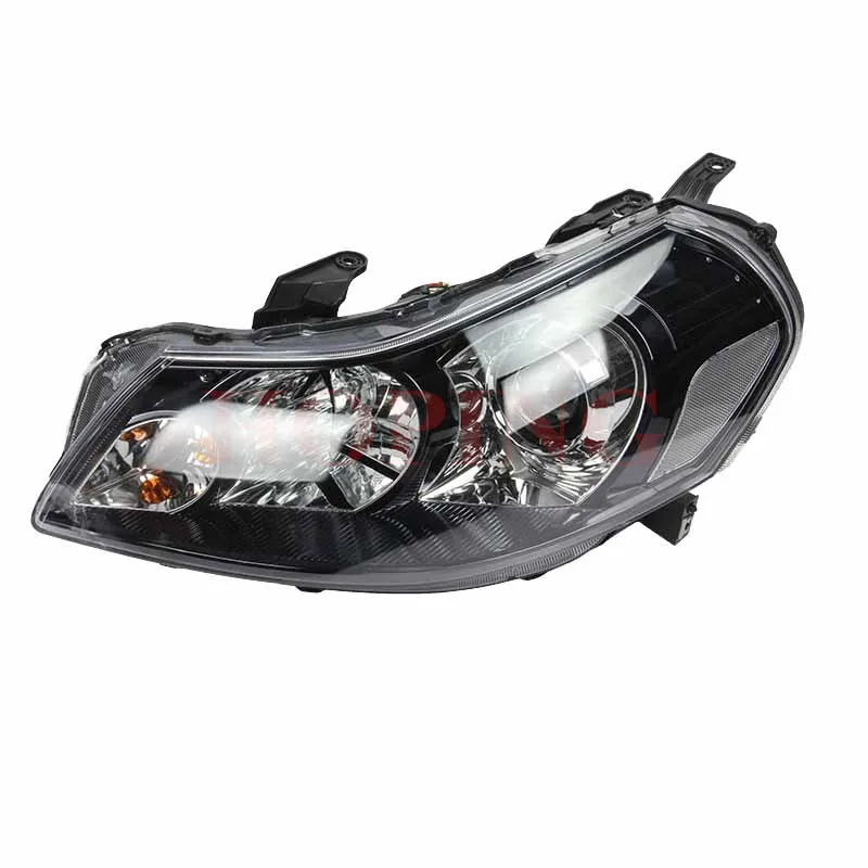 Надеясь на левый и правый передний бампер, головной светильник для Suzuki SX4 2006-, головной светильник, белый тип, черный Тип - Цвет: Black Type