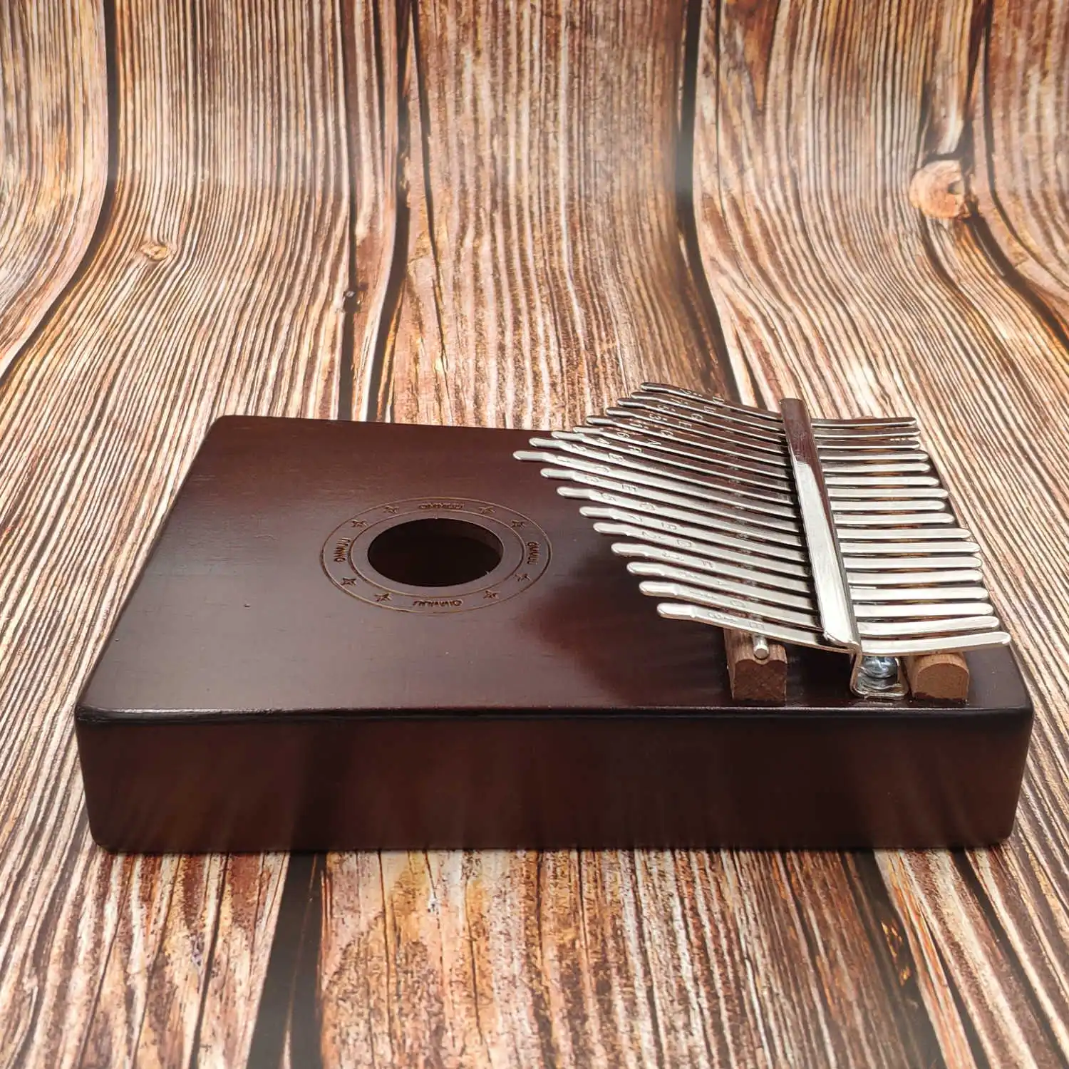 17 клавиш калимба Африканский фестиваль челюсти Махагони пальцы пианино Sanza Mbira