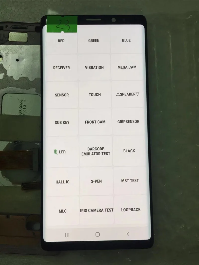 Оригинальный AMOLED дисплей для SAMSUNG Galaxy NOTE9 LCD N960 N960F сенсорный экран Запасные
