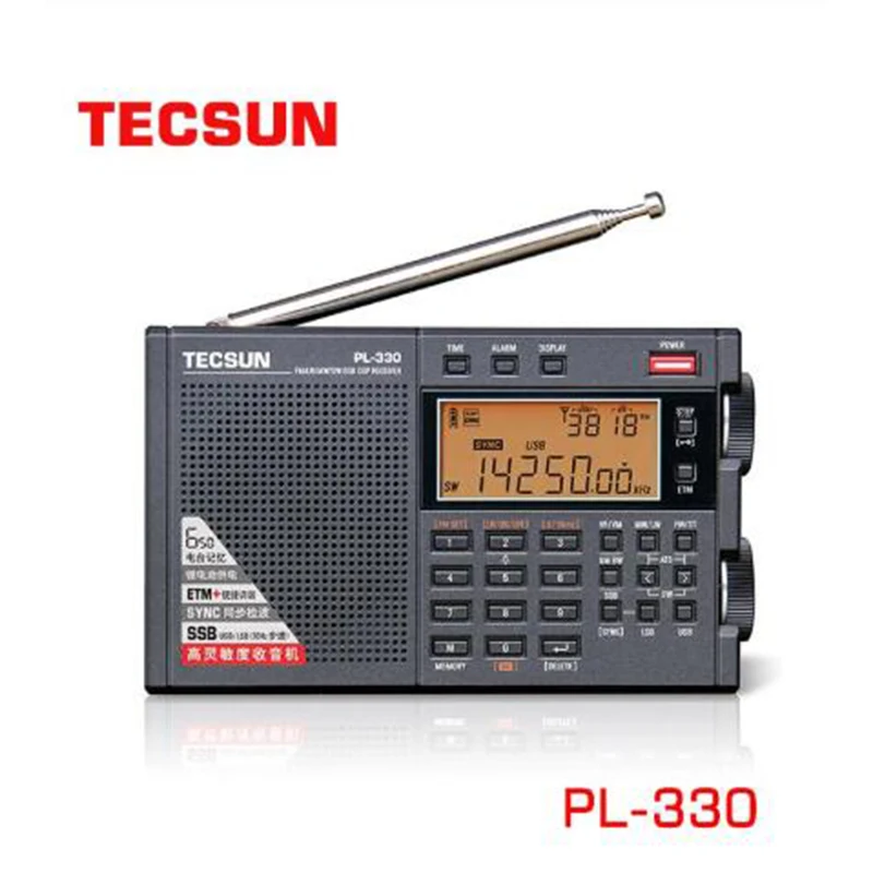 Новинка 2020 радиоприемник Tecsun PL-330 FM /LW/SW/MW-SSB pl330 портативное радио I3-011 | Электроника